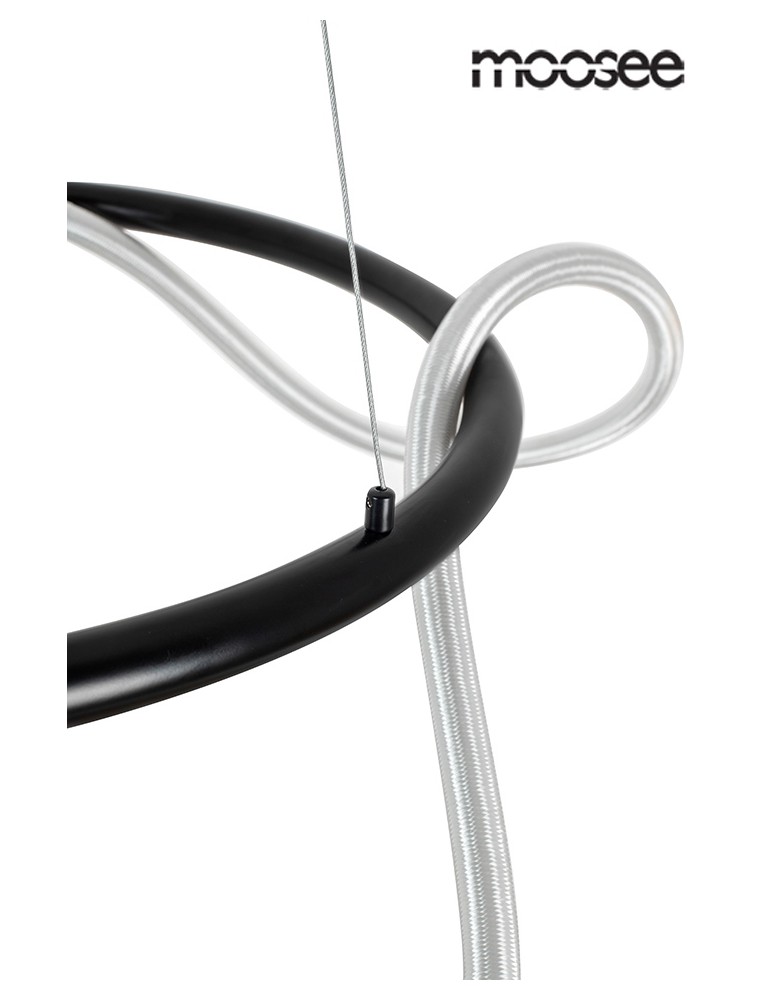 LED pendant lamps - MOOSEE pendant lamp SERPIENTE 60 black (MSE1501100395) - product kolory-swiatla.pl 5