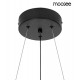 MOOSEE lampa wisząca SERPIENTE 60 czarna (MSE1501100395)