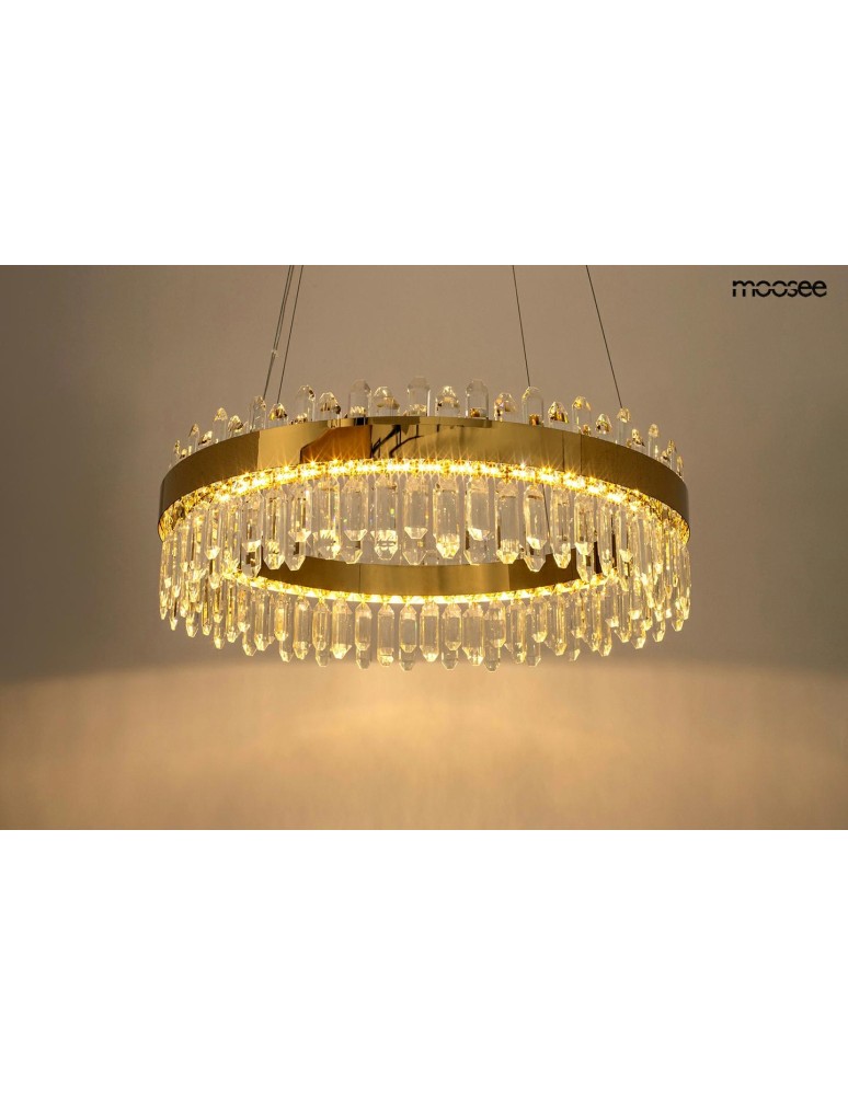 Glamour pendant lamps - MOOSEE AMIRA 60 gold pendant lamp (MSE1501100408) - product kolory-swiatla.pl 2