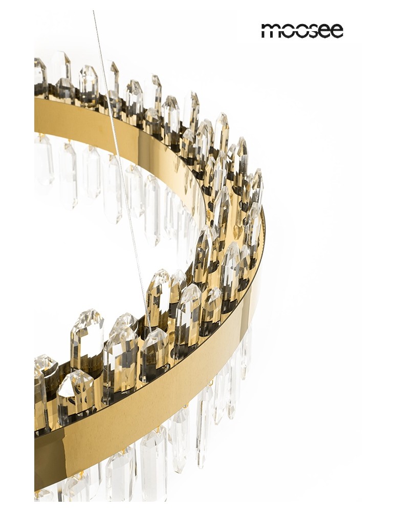 Glamour pendant lamps - MOOSEE AMIRA 60 gold pendant lamp (MSE1501100408) - product kolory-swiatla.pl 4