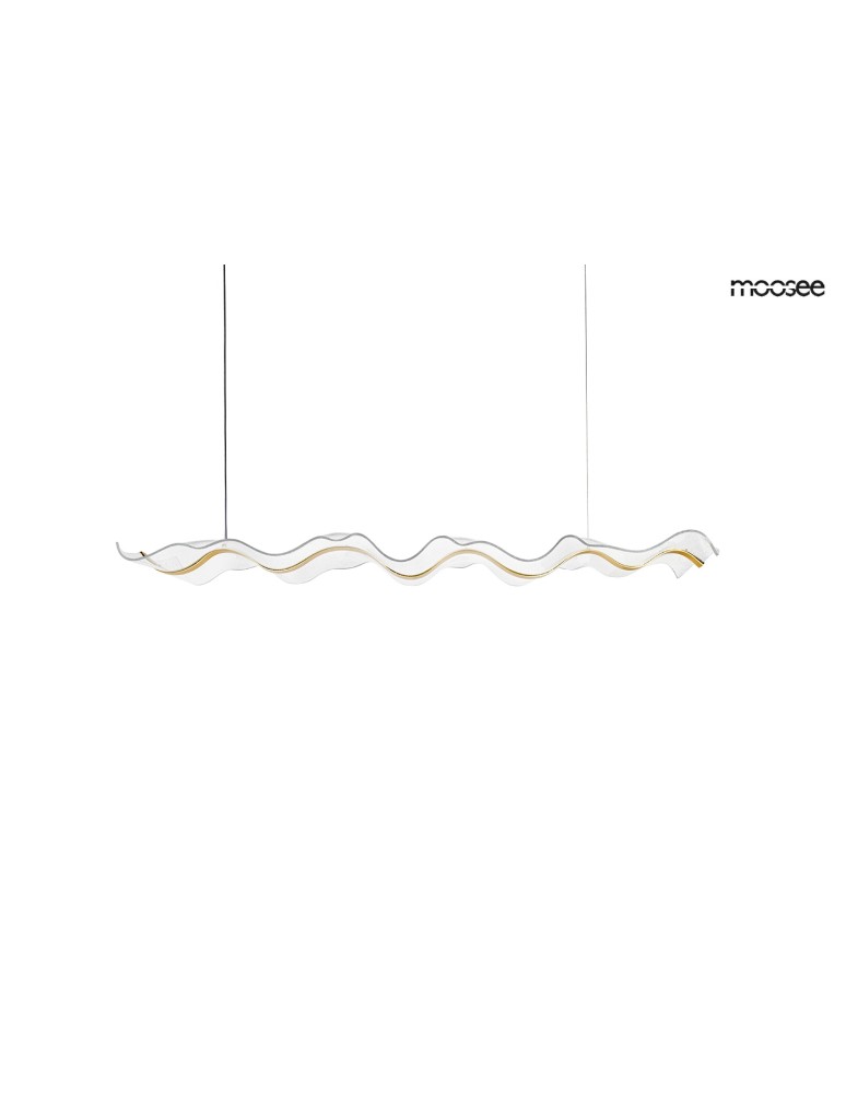 Pendant lamps over the island - MOOSEE BREATH 120 gold pendant lamp (MSE1501100403) - product kolory-swiatla.pl 1