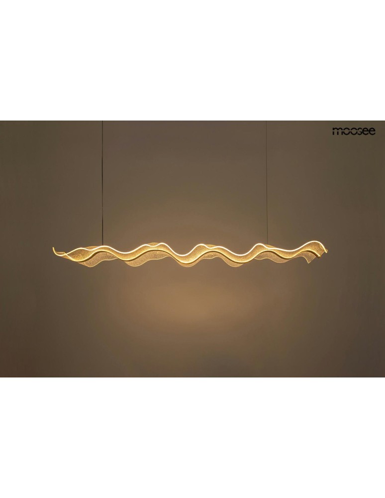 Pendant lamps over the island - MOOSEE BREATH 120 gold pendant lamp (MSE1501100403) - product kolory-swiatla.pl 2