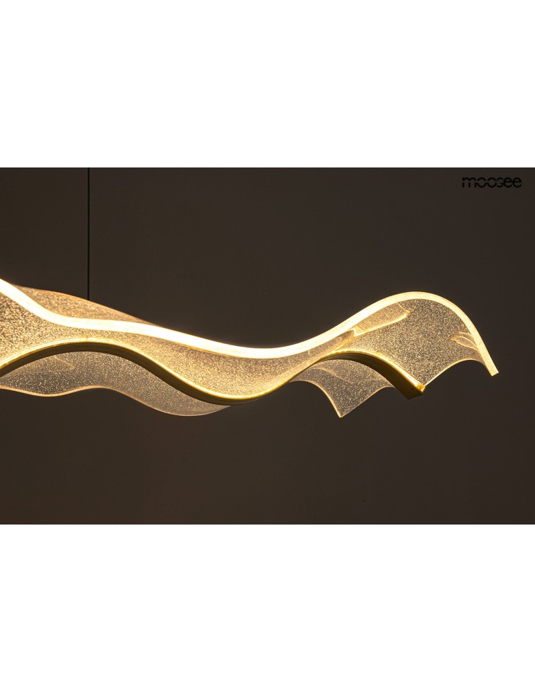 Pendant lamps over the island - MOOSEE BREATH 120 gold pendant lamp (MSE1501100403) - product kolory-swiatla.pl 4