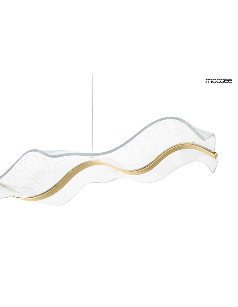 Pendant lamps over the island - MOOSEE BREATH 120 gold pendant lamp (MSE1501100403) - product kolory-swiatla.pl 11