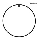 Ring wall lamps - MOOSEE HOOP 80 wall lamp black (MSE1501100399) - product 3