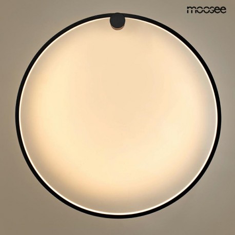 MOOSEE lampa ścienna HOOP 80 czarna (MSE1501100399)