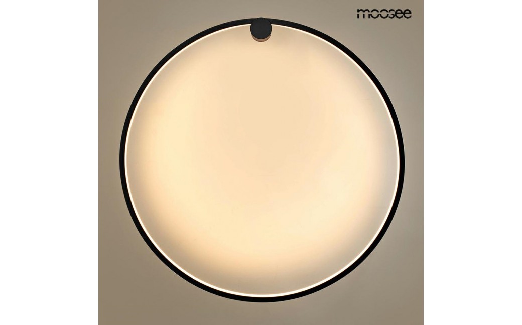 MOOSEE lampa ścienna HOOP 80 czarna (MSE1501100399)