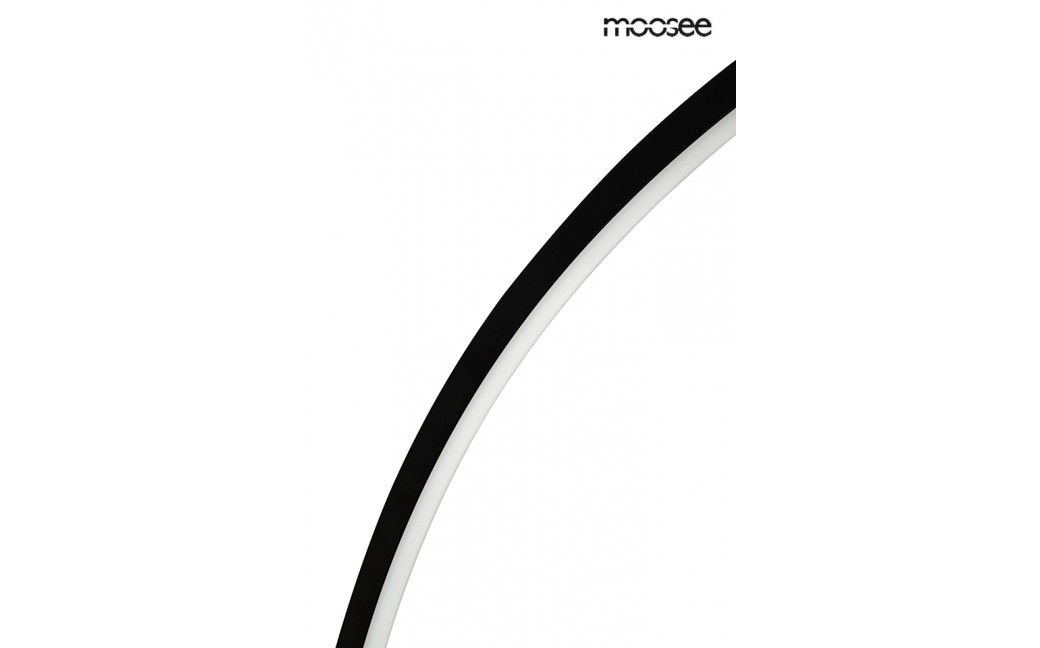 MOOSEE lampa ścienna HOOP 80 czarna (MSE1501100399)