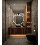 Ring wall lamps - MOOSEE HOOP 80 wall lamp black (MSE1501100399) - product 8