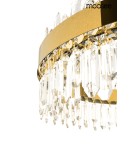 Glamour pendant lamps - MOOSEE AMIRA 80 gold pendant lamp (MSE1501100409) - product 5