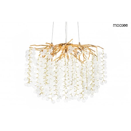 MOOSEE lampa wisząca RIVIERA 80 złota / clear (5900168832954)