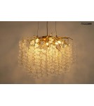 Glamour pendant lamps - MOOSEE RIVIERA 80 gold / clear pendant lamp (5900168832954) - product 2