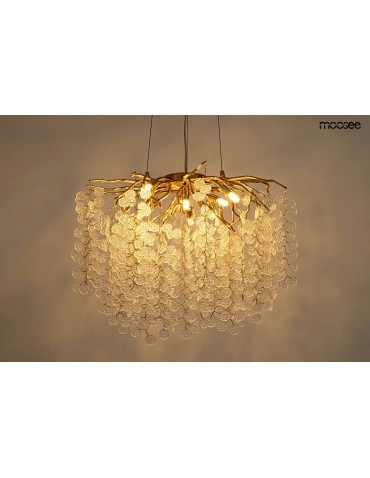 MOOSEE RIVIERA 80 gold / clear pendant lamp (5900168832954) - product 2