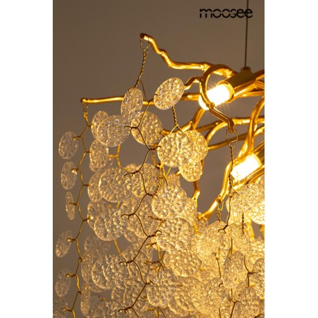 MOOSEE lampa wisząca RIVIERA 80 złota / clear (5900168832954)