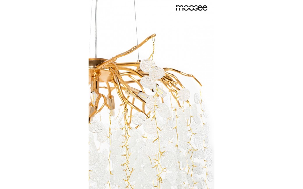 MOOSEE lampa wisząca RIVIERA 80 złota / clear (5900168832954)