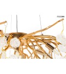 Glamour pendant lamps - MOOSEE RIVIERA 80 gold / clear pendant lamp (5900168832954) - product 5