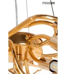 Glamour pendant lamps - MOOSEE RIVIERA 80 gold / clear pendant lamp (5900168832954) - product 6