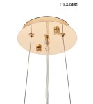 Glamour pendant lamps - MOOSEE RIVIERA 80 gold / clear pendant lamp (5900168832954) - product 9