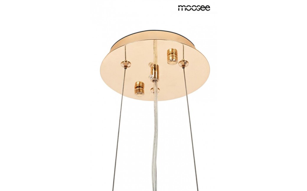 MOOSEE lampa wisząca RIVIERA 80 złota / clear (5900168832954)