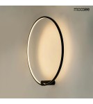 Ring wall lamps - MOOSEE HOOP 60 wall lamp black (MSE1501100398) - product 2