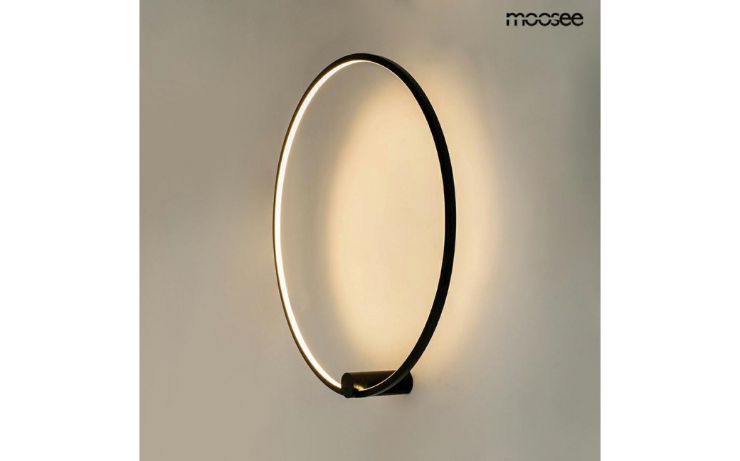 MOOSEE lampa ścienna HOOP 60 czarna (MSE1501100398)