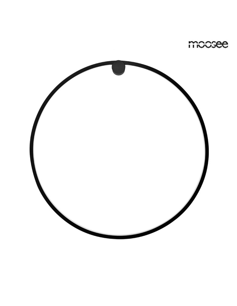 Ring wall lamps - MOOSEE HOOP 60 wall lamp black (MSE1501100398) - product kolory-swiatla.pl 3