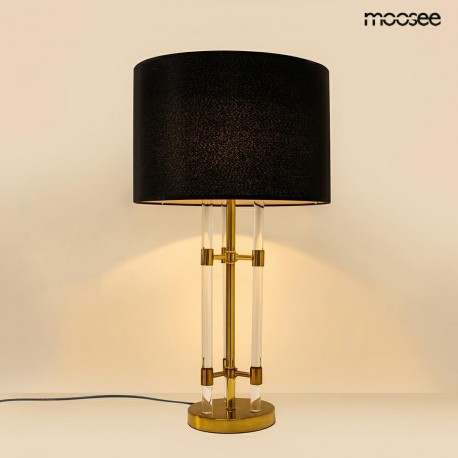 MOOSEE lampa stołowa MOXY złota / czarna (MSE1501100401)