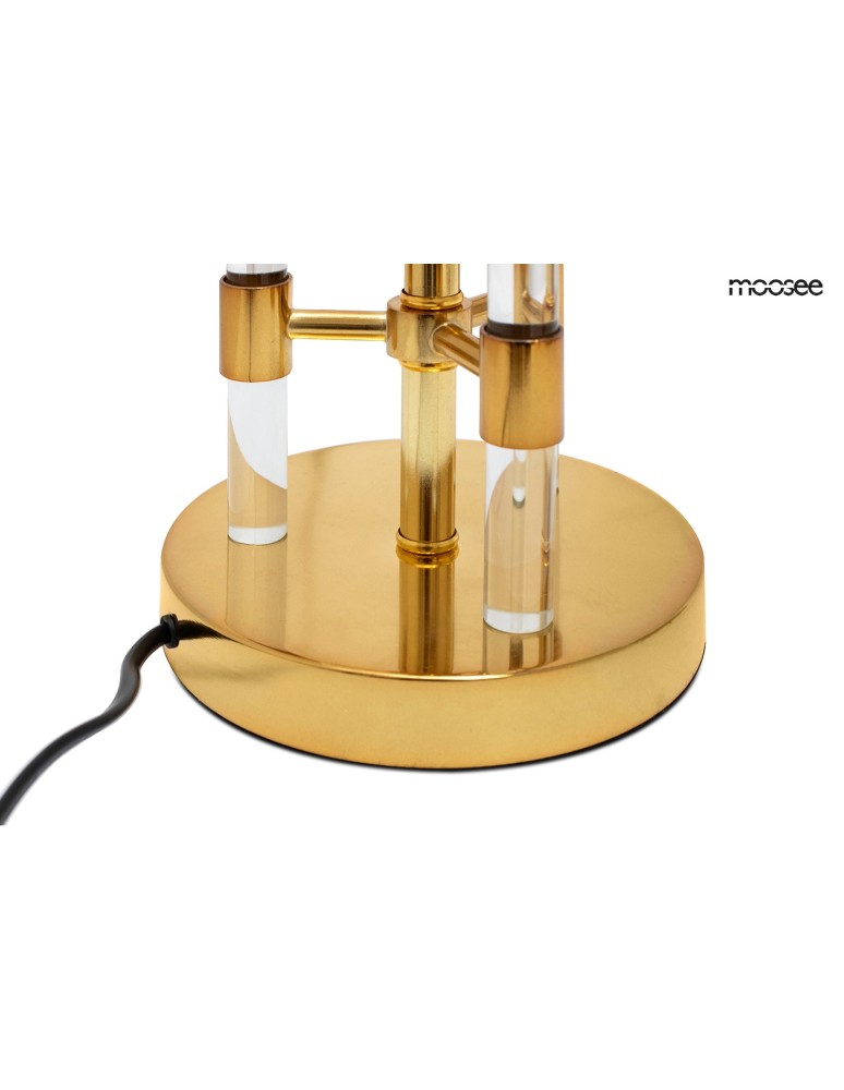 Table lamps with lampshade - MOOSEE table lamp MOXY gold / black (MSE1501100401) - product kolory-swiatla.pl 4