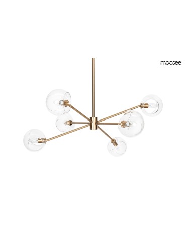 MOOSEE pendant lamp AURA 6 gold (MSE1501100402)