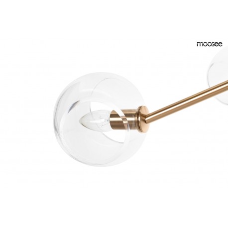 MOOSEE lampa wisząca AURA 6 złota (MSE1501100402)