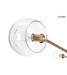 Pendant lamps spheres - MOOSEE pendant lamp AURA 6 gold (MSE1501100402) - product 4