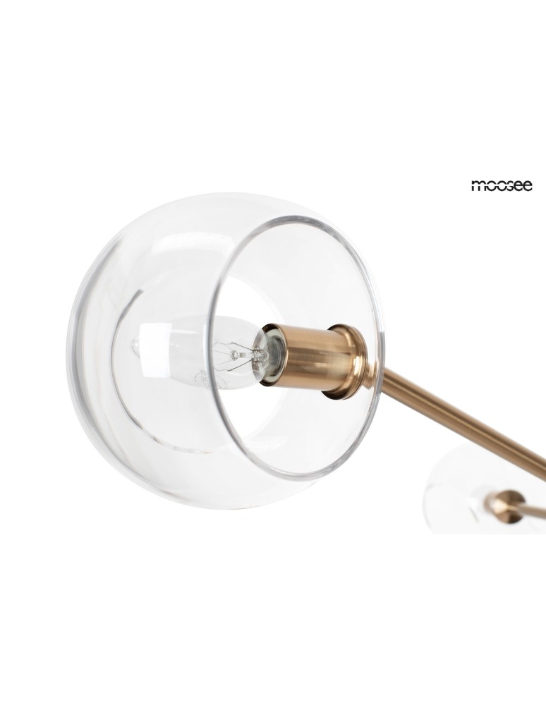 Pendant lamps spheres - MOOSEE pendant lamp AURA 6 gold (MSE1501100402) - product kolory-swiatla.pl 4