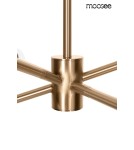 Pendant lamps spheres - MOOSEE pendant lamp AURA 6 gold (MSE1501100402) - product 5