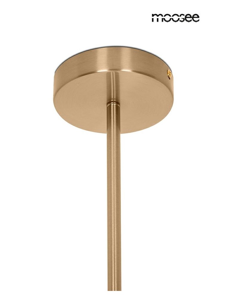 Pendant lamps spheres - MOOSEE pendant lamp AURA 6 gold (MSE1501100402) - product kolory-swiatla.pl 6