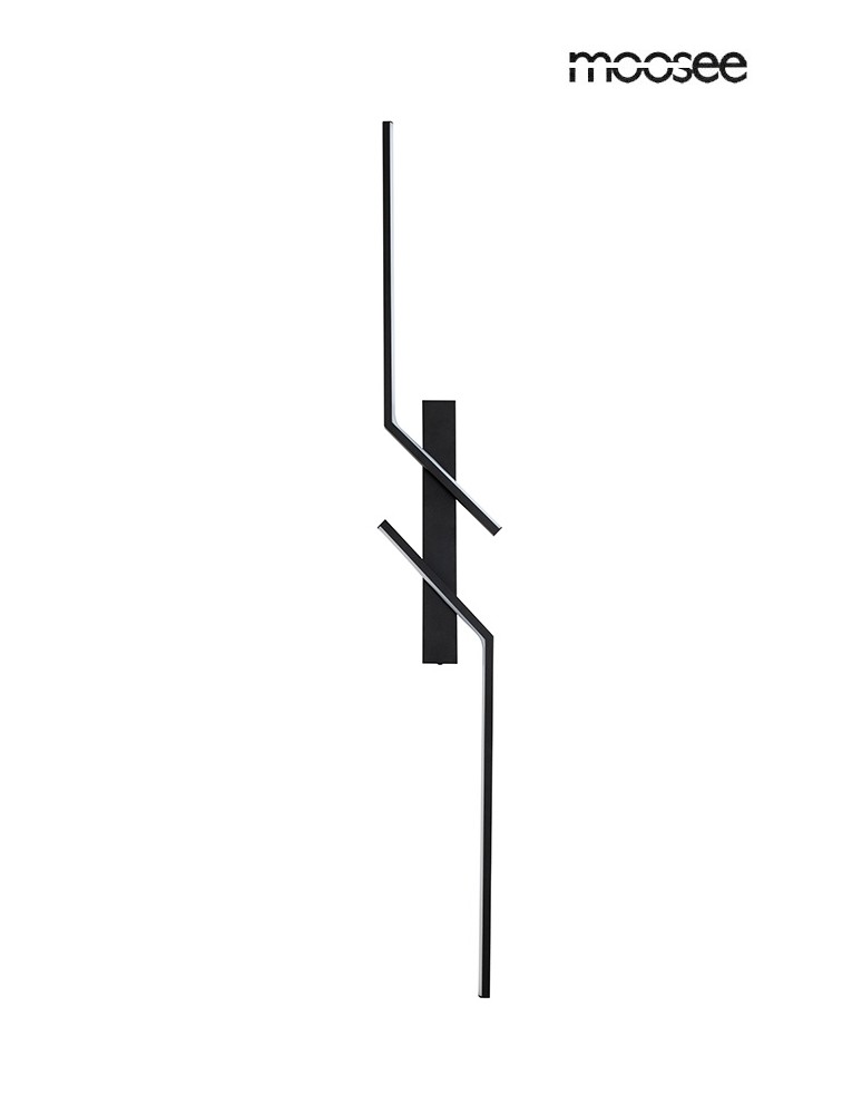 Modern wall lamps - MOOSEE MAISON 100 wall lamp black (MSE1501100412) - product kolory-swiatla.pl 1