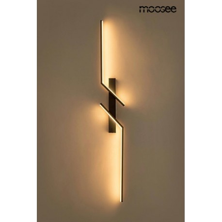 MOOSEE lampa ścienna MAISON 100 czarna (MSE1501100412)