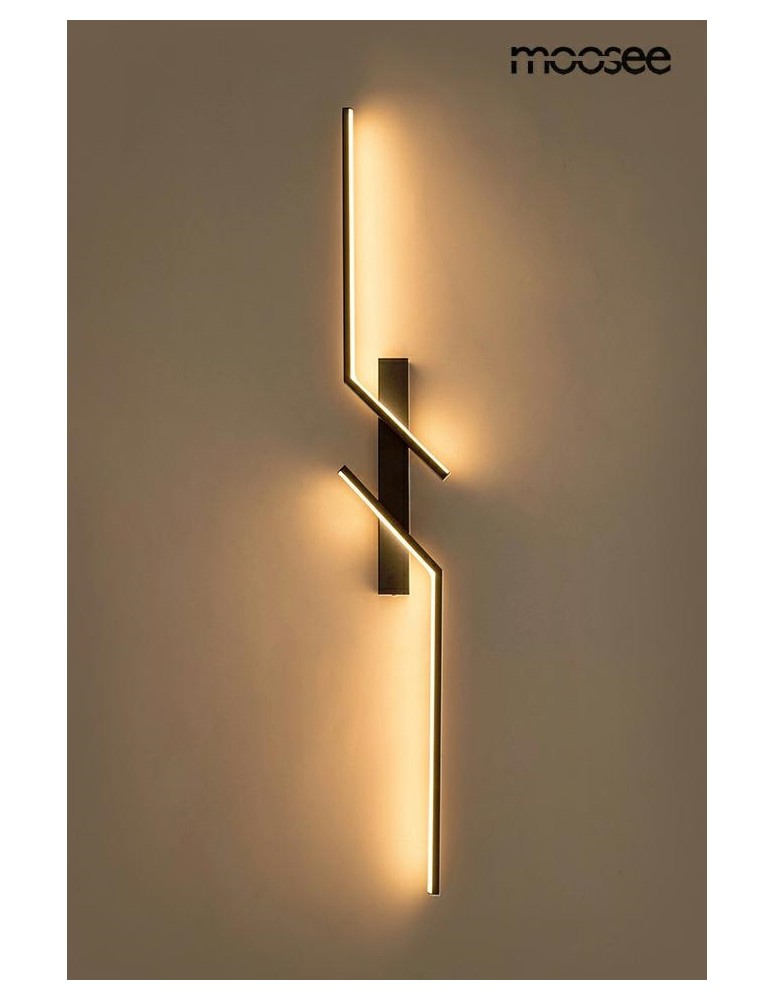 Modern wall lamps - MOOSEE MAISON 100 wall lamp black (MSE1501100412) - product kolory-swiatla.pl 2