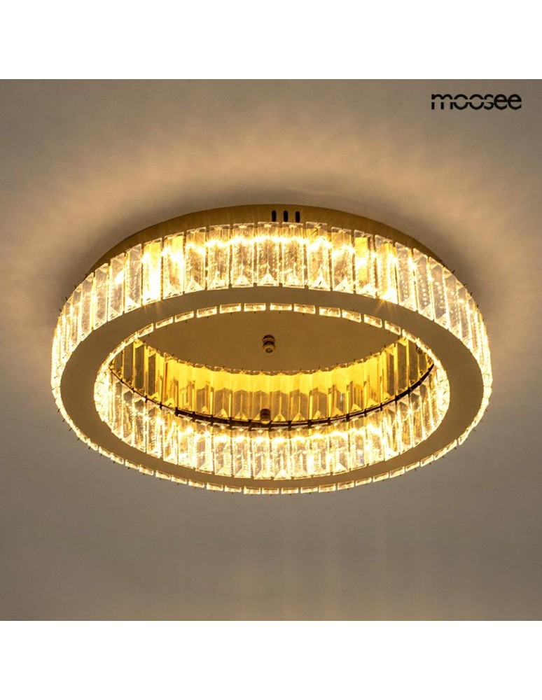 Glamour ceiling lamps - MOOSEE ceiling / plafond lamp BORRA gold (MSE1501100406) - product kolory-swiatla.pl 2