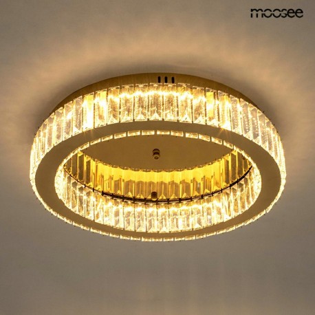 MOOSEE lampa sufitowa / plafon BORRA złota (MSE1501100406)