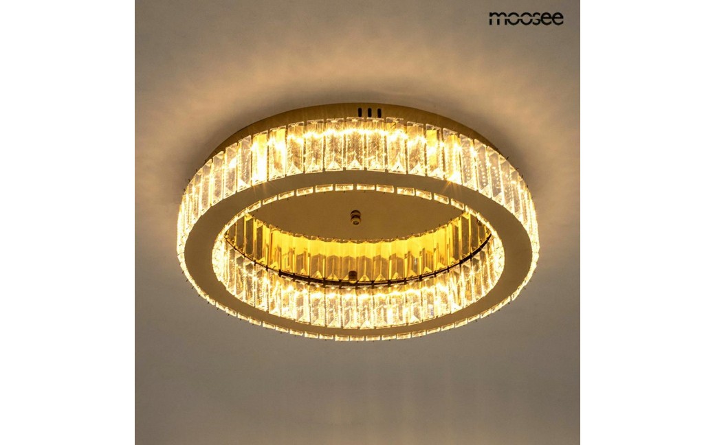 MOOSEE lampa sufitowa / plafon BORRA złota (MSE1501100406)