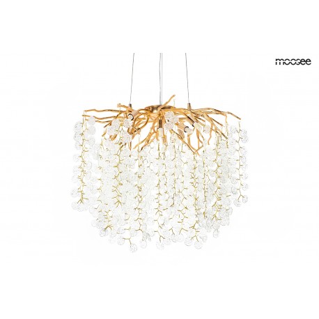 MOOSEE lampa wisząca RIVIERA 60 złota / clear (5900168832947)