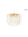 MOOSEE RIVIERA 60 gold / clear pendant lamp (5900168832947)