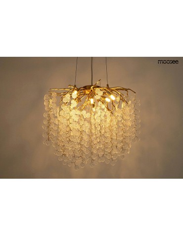 MOOSEE lampa wisząca RIVIERA 60 złota /   clear (5900168832947) - produkt 2