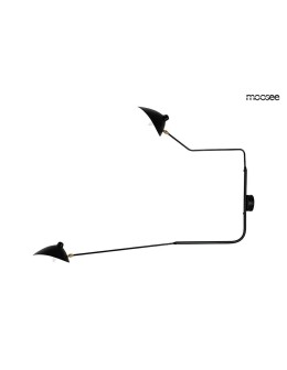 MOOSEE lampa ścienna RAVEN 2 - aluminium, stal węglowa (MSE1501100205)