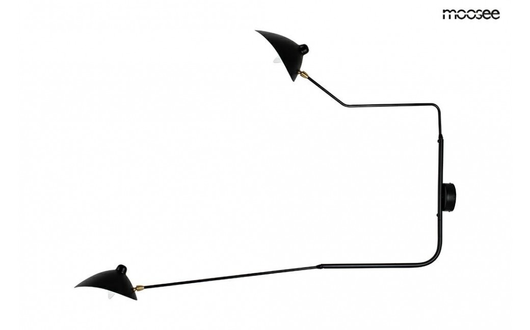 MOOSEE lampa ścienna RAVEN 2 - aluminium, stal węglowa (MSE1501100205)