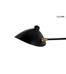 Cantilever wall lamps - MOOSEE RAVEN 2 wall lamp - aluminum, carbon steel (MSE1501100205) - product 2