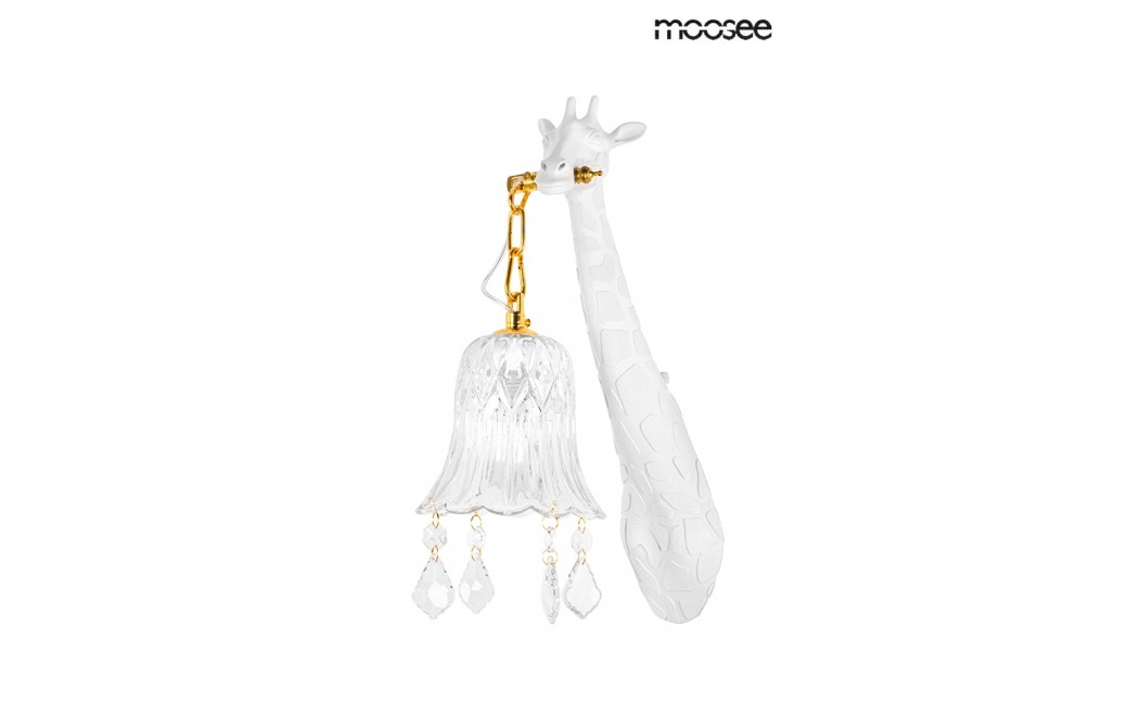 MOOSEE lampa ścienna GIRAFFE biała (MSE1501100400)