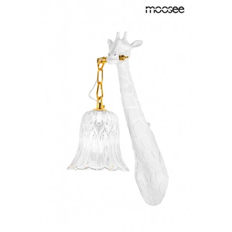 MOOSEE lampa ścienna GIRAFFE biała (MSE1501100400)