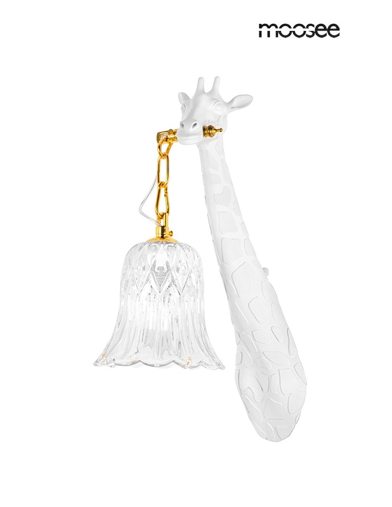 Designer wall lamps - MOOSEE GIRAFFE wall lamp white (MSE1501100400) - product kolory-swiatla.pl 2