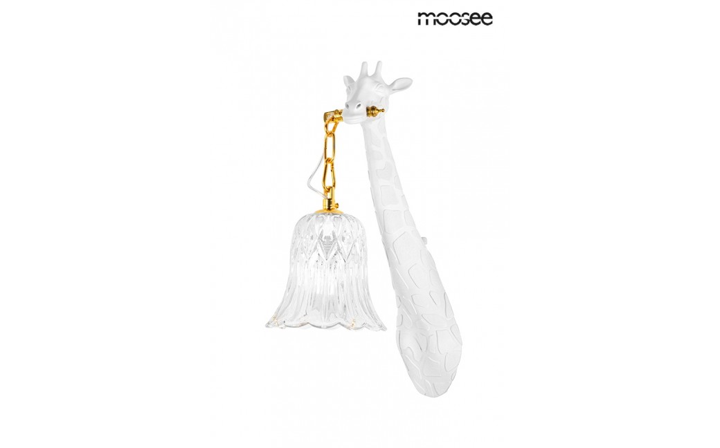 MOOSEE lampa ścienna GIRAFFE biała (MSE1501100400)